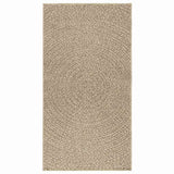 Vidaxl Rug Zizur Beige i og utenfor 80x150 cm jute utseende