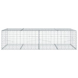 Vidaxl Schanskorf 200x100x50 cm Galvanized Silver Coloted