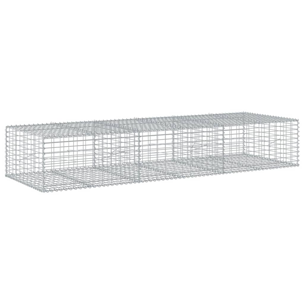 Vidaxl Schanskorf 300x100x50 cm Galvanized Silver Coloted