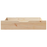 VIDAXL LAVES 2 ST avec roues 85x55x16 cm Pine solide