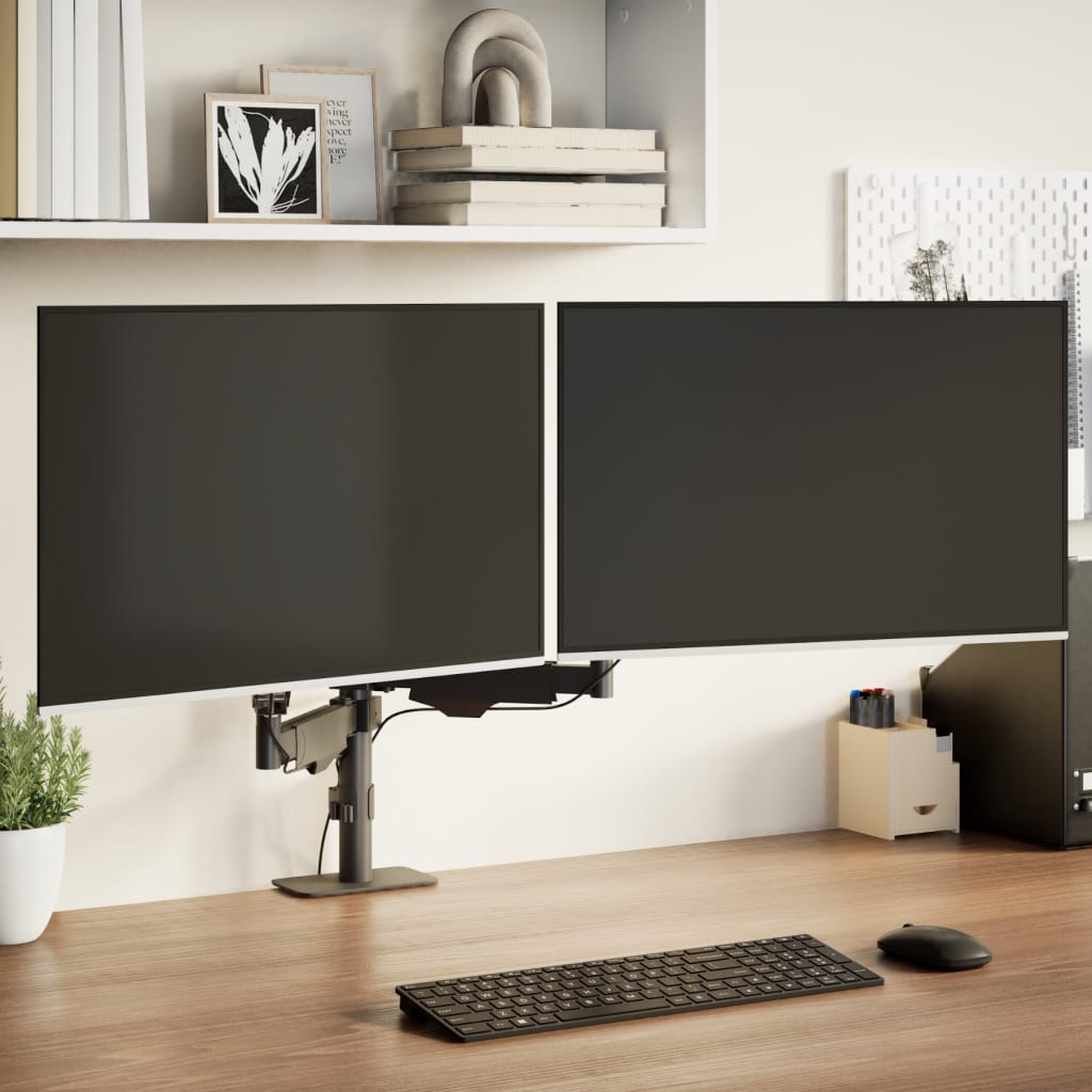 VidaXL Monitorbeugels 27 inch scherm 20 kg Max VESA 75 100 mm