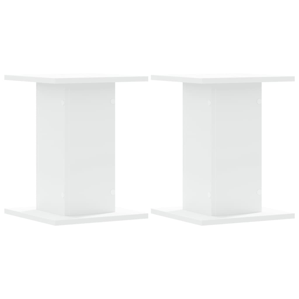 Altavoz Vidaxl se encuentra 2 pcs 30x30x40 cm de madera procesada blanca