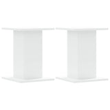 VidaXL speaker stands 2 pcs 30x30x40 cm Processed wood white