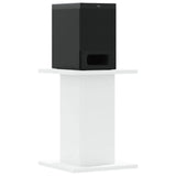 VidaXL speaker stands 2 pcs 30x30x40 cm Processed wood white