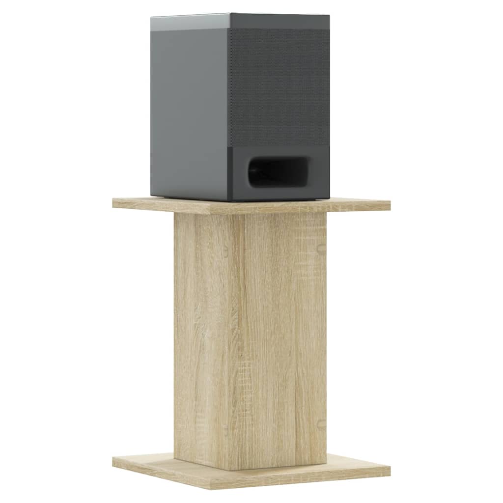 Altavoz Vidaxl se encuentra 2 pcs 30x30x40 cm de madera procesada Sonoma Oak