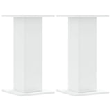 VidaXL speaker stands 2 pcs 30x30x60 cm Processed wood white