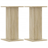 Vidaxl speaker stands 2 pcs 30x30x60 cm Processed wood Sonoma Oak