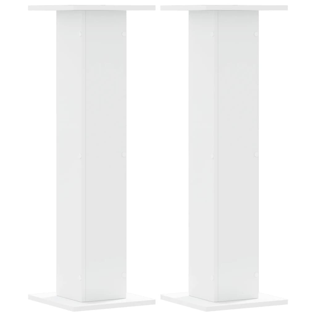 Vidaxl speaker stands 2 pcs 30x30x95 cm Processed wood white