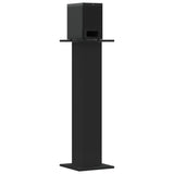 Vidaxl Speaker stands 2 pcs 30x30x95 cm Processed Wood Black