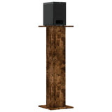 Vidaxl Speaker stands 2 pcs 30x30x95 cm Properted Wood Smoked Oak