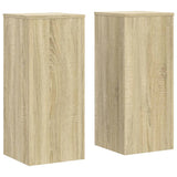 VidaXL Plant Standards 2 pcs 30x30x70 cm processed wood Sonoma Oak