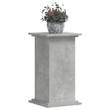 Vidaxl plantenstandaard 33x33x60 cm bewerkt hout betongrijs