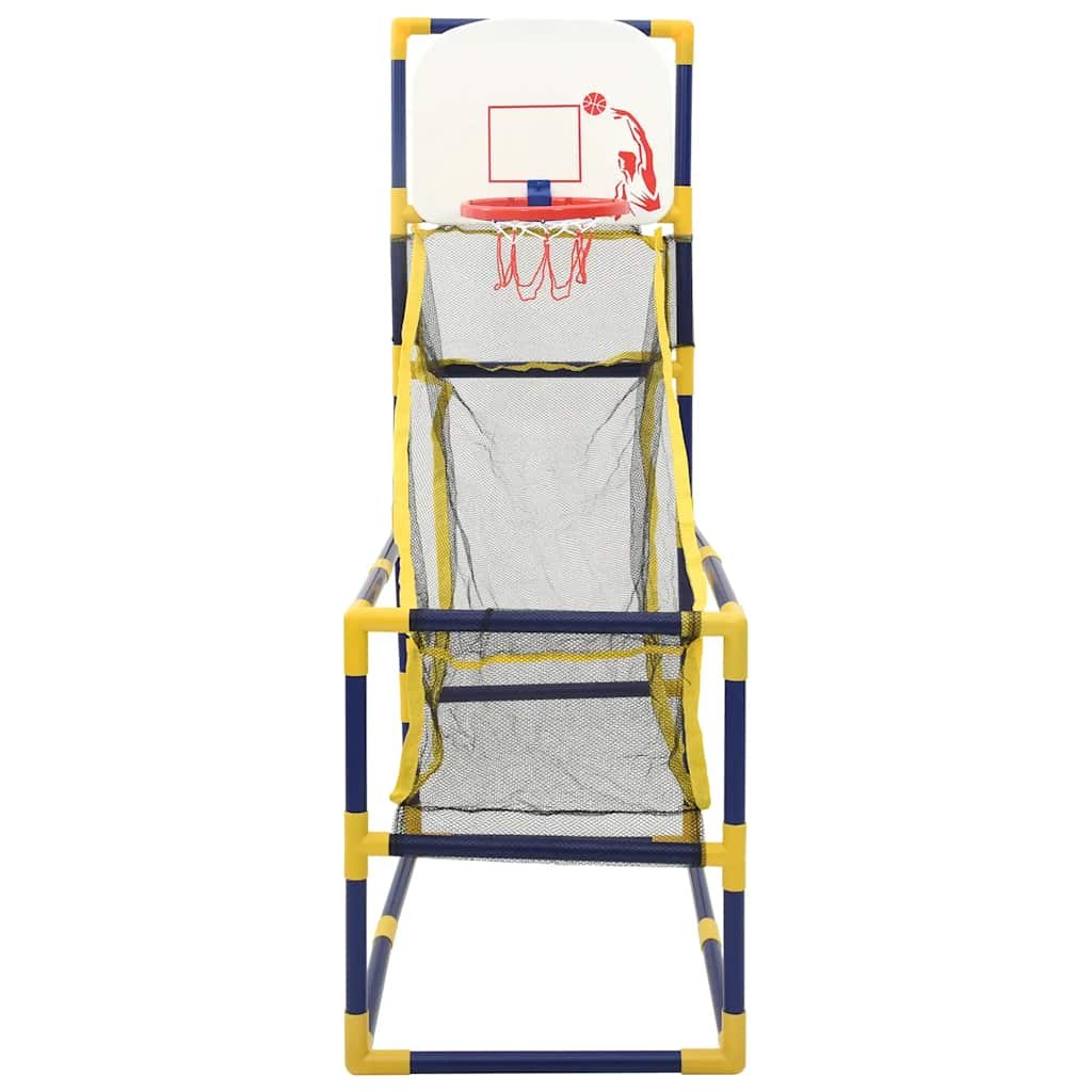 Vidaxl Arcade Basketball Set med kugle og pumpe 45x86x127 cm