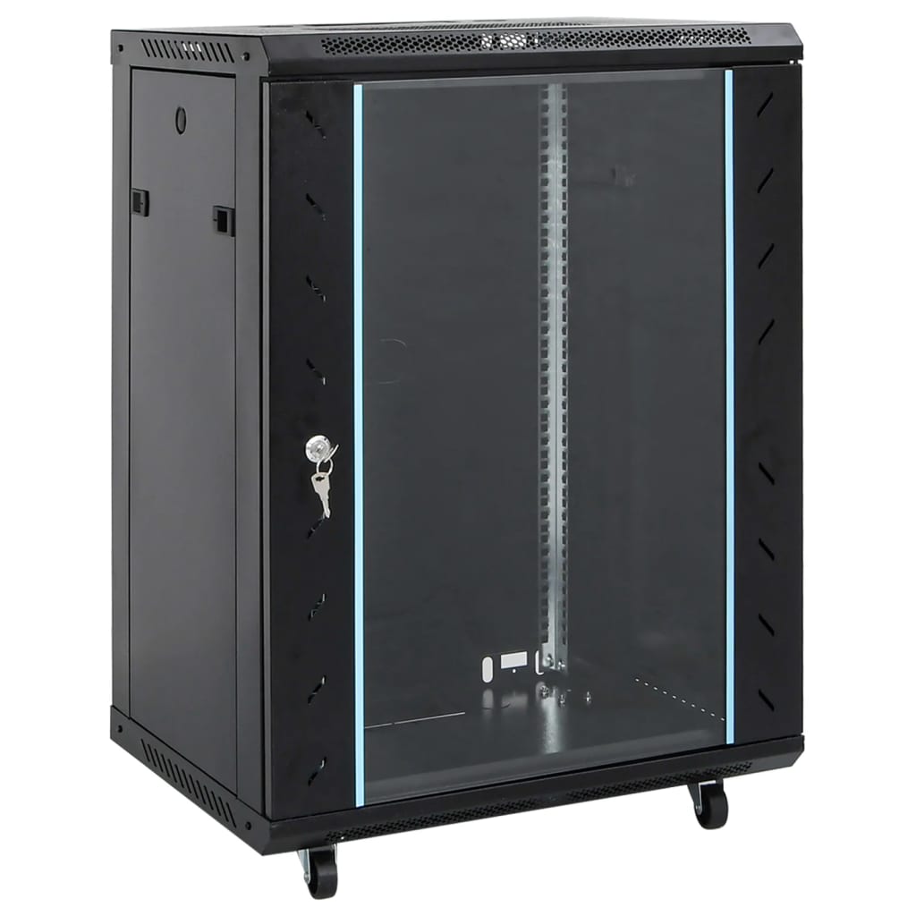 Vidaxl Network Cabinet 15H 19 IP20 53x40x80 cm nero