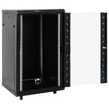 Vidaxl Network cabinet 18h 19 19 IP20 60x60x100 cm Black