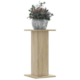 Vidaxl plantenstandaards 2 st 30x30x60 cm bewerkt hout sonoma eiken