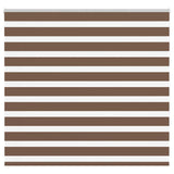 Vidaxl Zebra roller blind 155x150 cm Fabric width 150.9 cm polyester brown