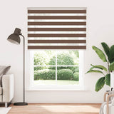 Vidaxl Zebra Roller Blind 160x230 CM Szerokość tkaniny 155,9 cm poliestrowy brąz