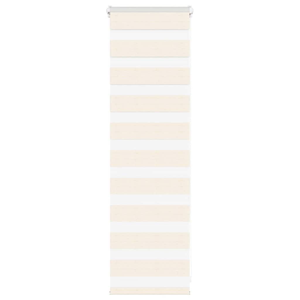 Vidaxl zebra rolgordijn 40x100 cm stofbreedte 35,9 cm marmerbeige