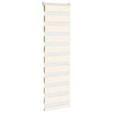 Vidaxl Zebra Rouleau aveugle 40x100 cm Largeur de poussière 35,9 cm en marbrebige