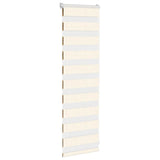 Vidaxl Zebra Rouleau aveugle 50x100 cm Largeur de poussière 45,9 cm Marmerbeige