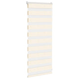 Vidaxl zebra rolgordijn 60x100 cm stofbreedte marmerbeige 55,9 cm