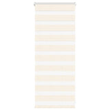 Vidaxl zebra rolgordijn 65x100 cm stofbreedte 60,9 cm marmerbeige