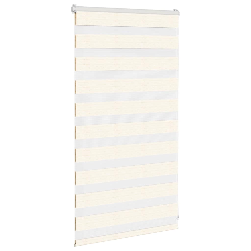 Vidaxl zebra rolgordijn 75x100 cm stofbreedte 70,9 cm marmerbeige