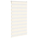 Vidaxl zebra rolgordijn 90x100 cm stofbreedte 85,9 cm marmerbeige