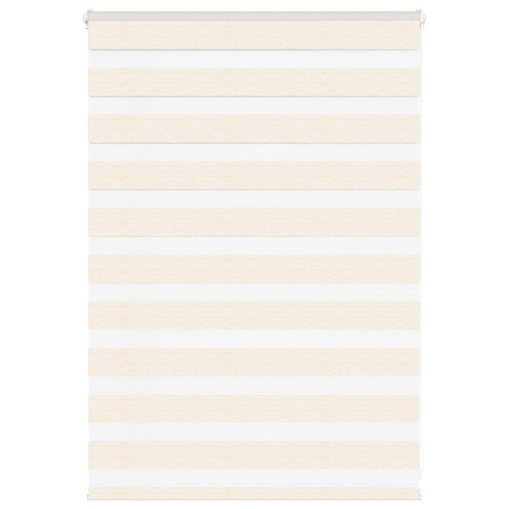 Vidaxl zebra rolgordijn 100x100 cm stofbreedte 95,9 cm marmerbeige