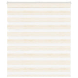 Vidaxl Zebra roller blind 120x100 cm dust width 115.9 cm Marmerbeige