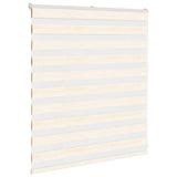 Vidaxl Zebra Roller Blind 120x100 cm Larghezza polvere 115,9 cm Marmerbeige