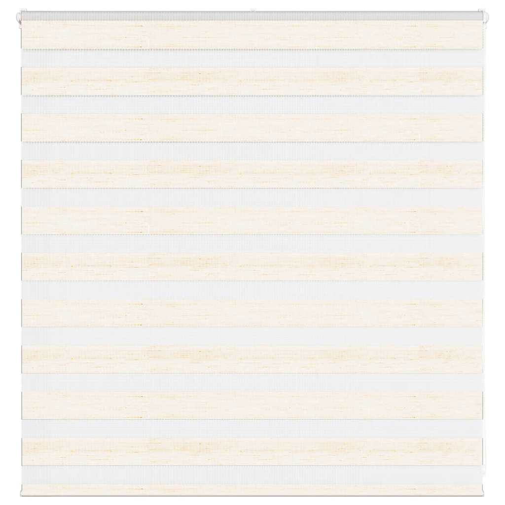 Vidaxl Zebra Roller Blind 145x100 cm Szerokość pyłu 140,9 cm marmerbeige