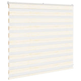 Vidaxl Zebra Roller Blind 155x100 cm Širina prahu 150,9 cm marmerbeige