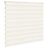 Vidaxl Zebra roller blind 165x100 cm dust width 160.9 cm Marmerbeige