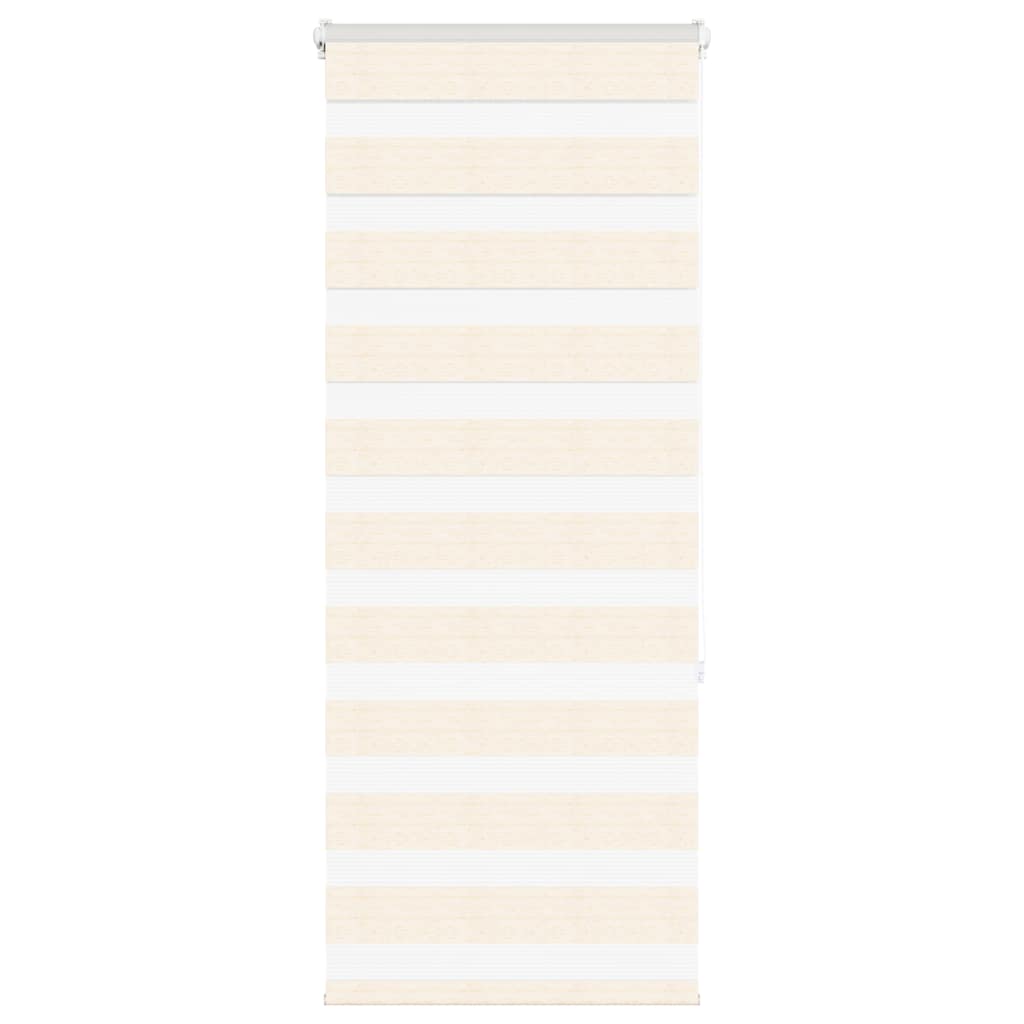 Vidaxl zebra rolgordijn 65x150 cm stofbreedte 60,9 cm marmerbeige