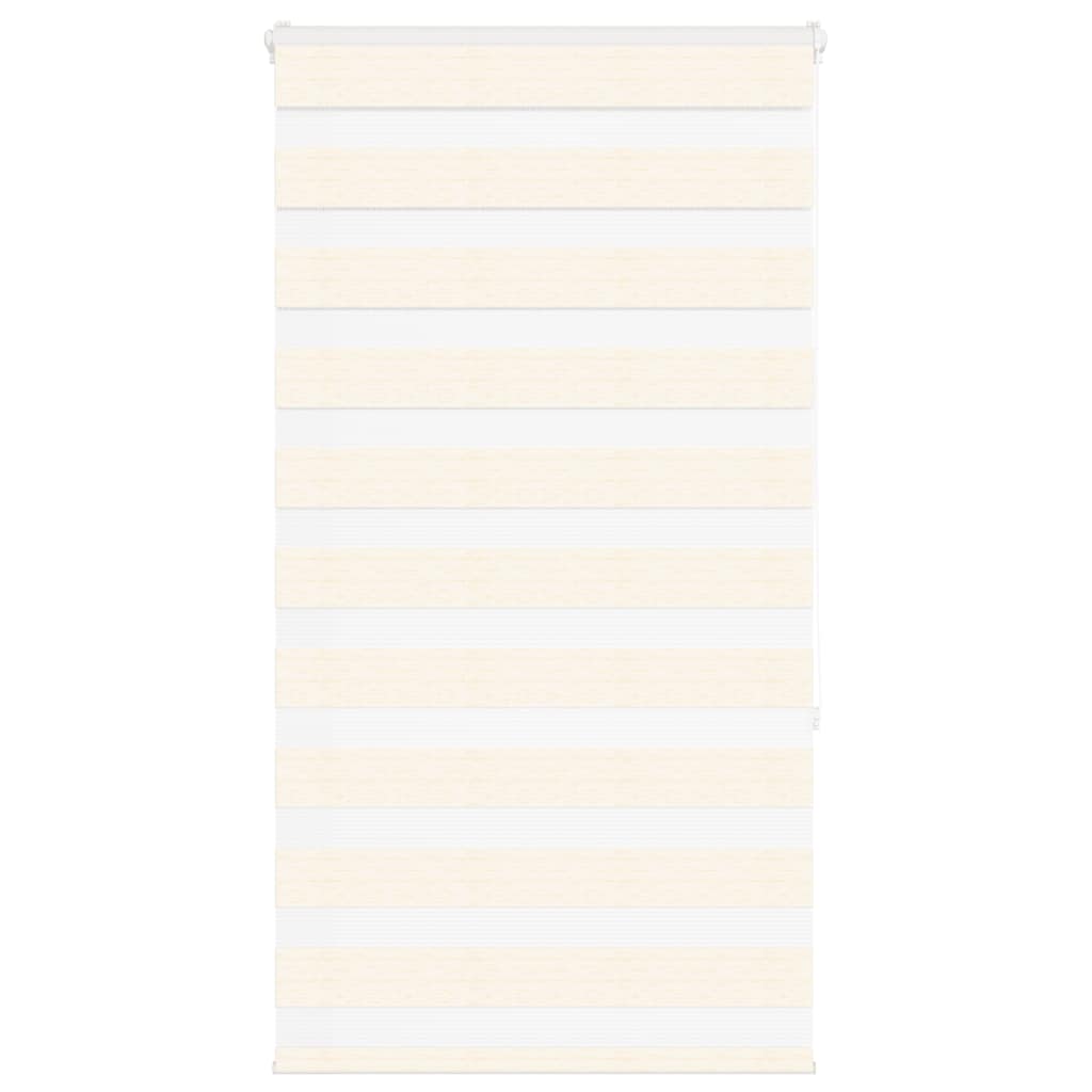 Vidaxl zebra rolgordijn 85x150 cm stofbreedte 80,9 cm marmerbeige