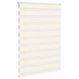 Vidaxl Zebra Rouleau aveugle 110x150 cm Largeur de poussière 105,9 cm Marmerbeige