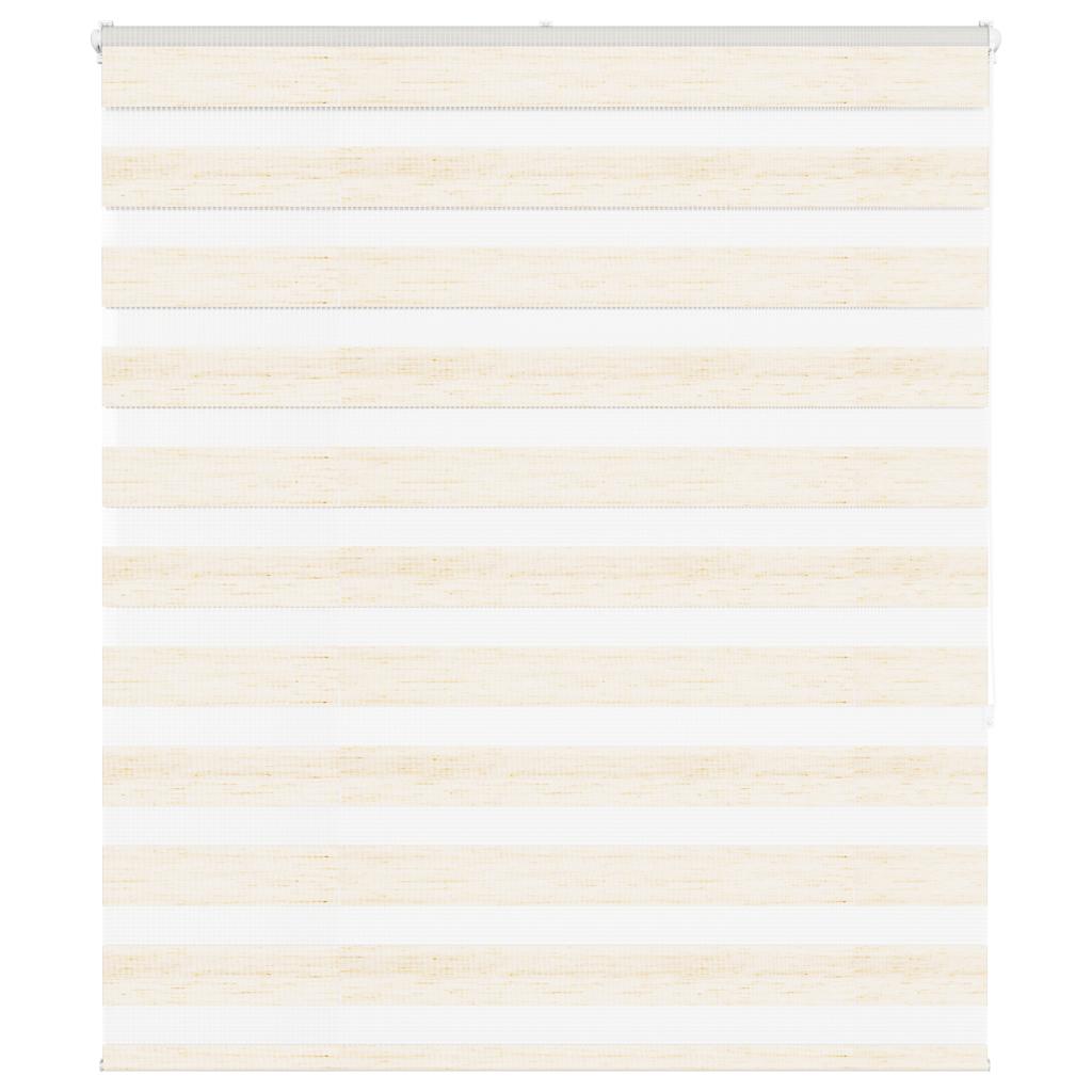 Vidaxl Zebra Rouleau aveugle 120x150 cm Largeur de poussière 115,9 cm Marmerbeige