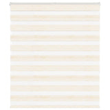 Vidaxl Zebra Rouleau aveugle 120x150 cm Largeur de poussière 115,9 cm Marmerbeige