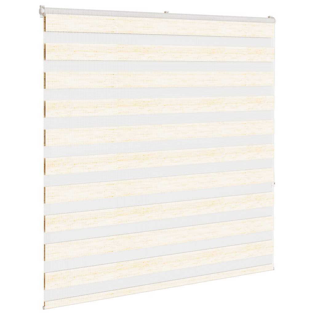 Vidaxl Zebra Rouleau aveugle 150x150 cm Largeur de poussière 145,9 cm Marmerbeige