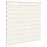 Vidaxl Zebra Rouleau aveugle 150x150 cm Largeur de poussière 145,9 cm Marmerbeige