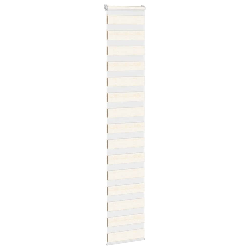 Vidaxl zebra rolgordijn 40x200 cm stofbreedte 35,9 cm marmerbeige