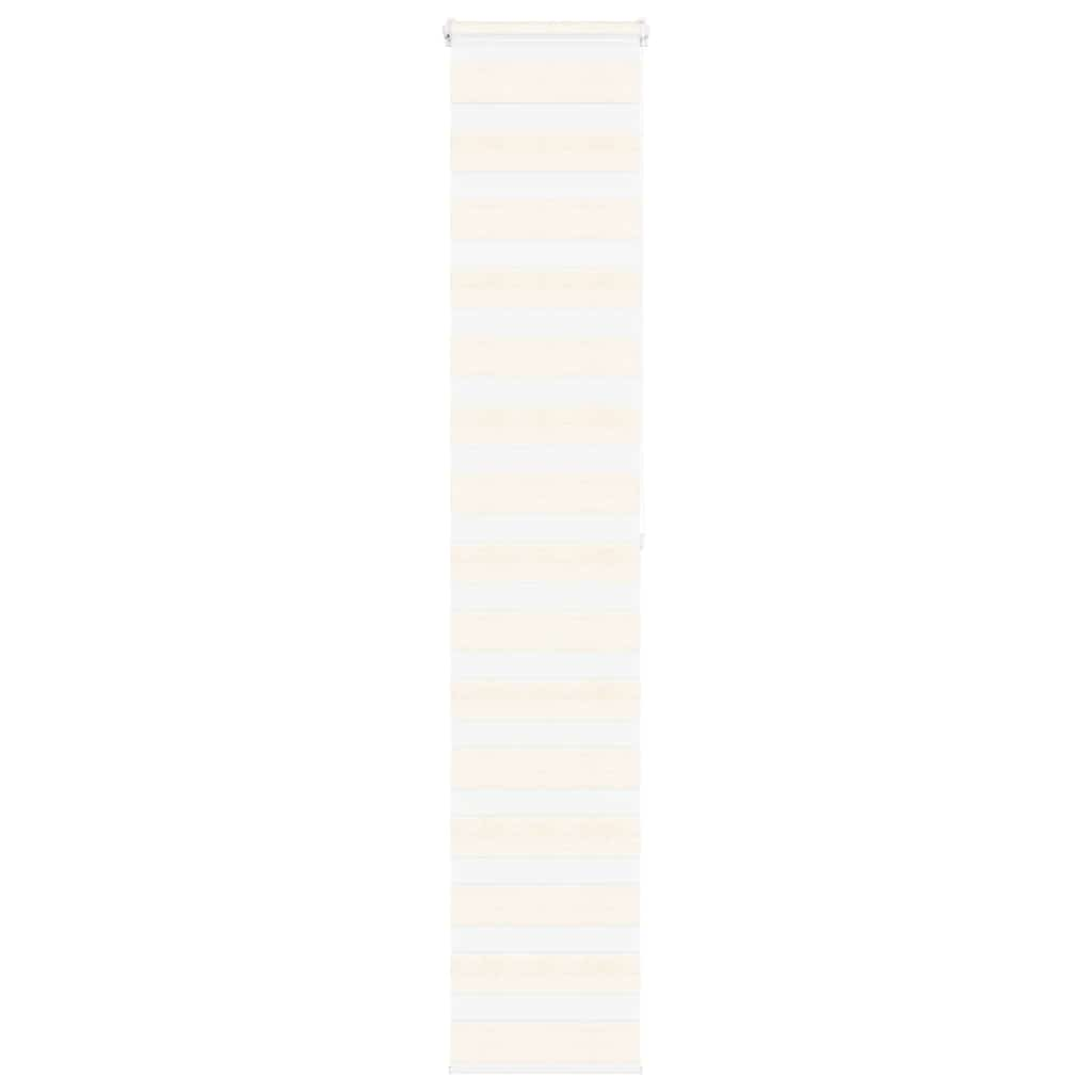 Vidaxl Zebra Roller Blind 45x200 cm Szerokość pyłu 40,9 cm marmerbeige