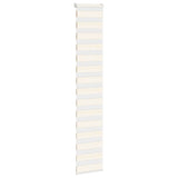 Vidaxl Zebra Roller Blind 45x200 cm Støvbredde 40,9 cm Marmerbeige