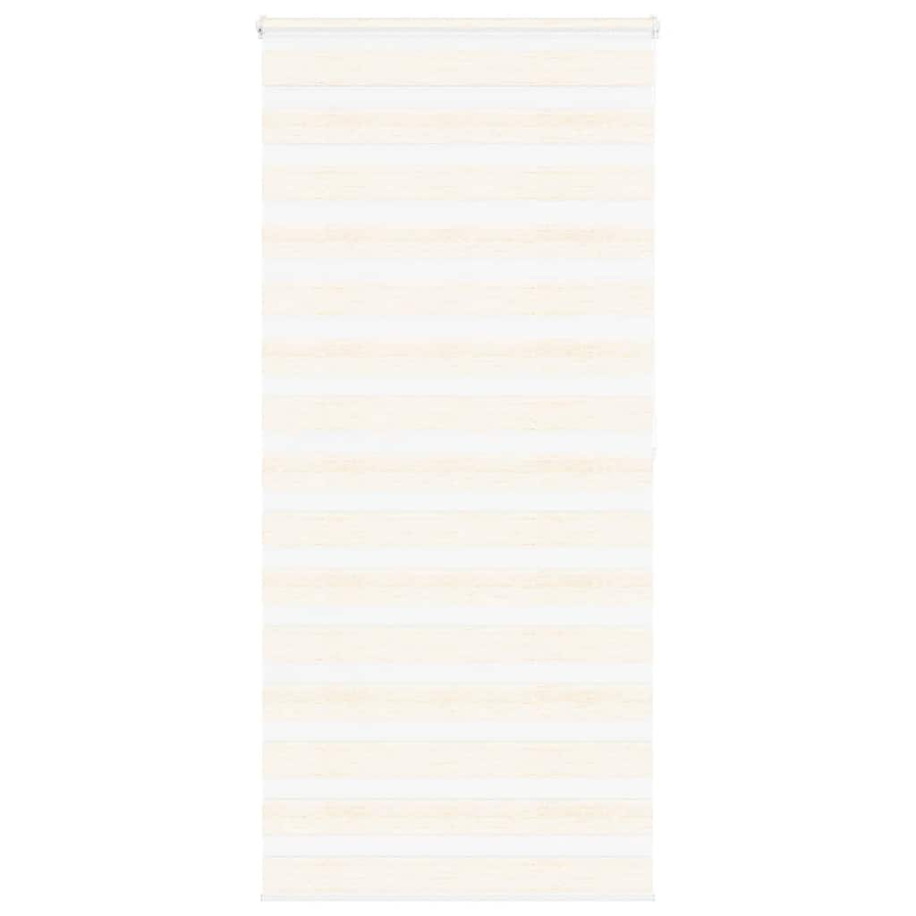 Vidaxl Zebra Roller Blind 110x200 cm Szerokość pyłu 105,9 cm marmerbeige