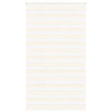 Vidaxl Zebra Roller Blind 120x200 cm Dammbredd 115,9 cm Marmerbeige