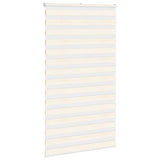 Vidaxl Zebra Rouleau aveugle 125x200 cm Largeur de tissu 120,9 cm Marmerbeige