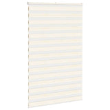 Vidaxl Zebra Roller Blind 145x200 cm støvbredde 140,9 cm Marmerbeige