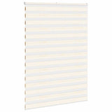 Vidaxl Zebra roller blind 155x200 cm Fabric width 150.9 cm Marmerbeige